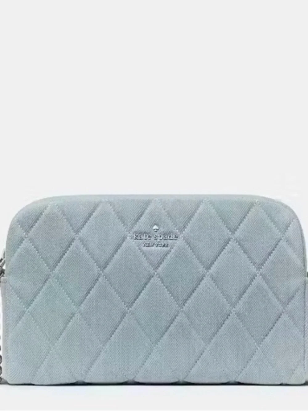 kate spade Quilted Pale Blue Crossbody Bag